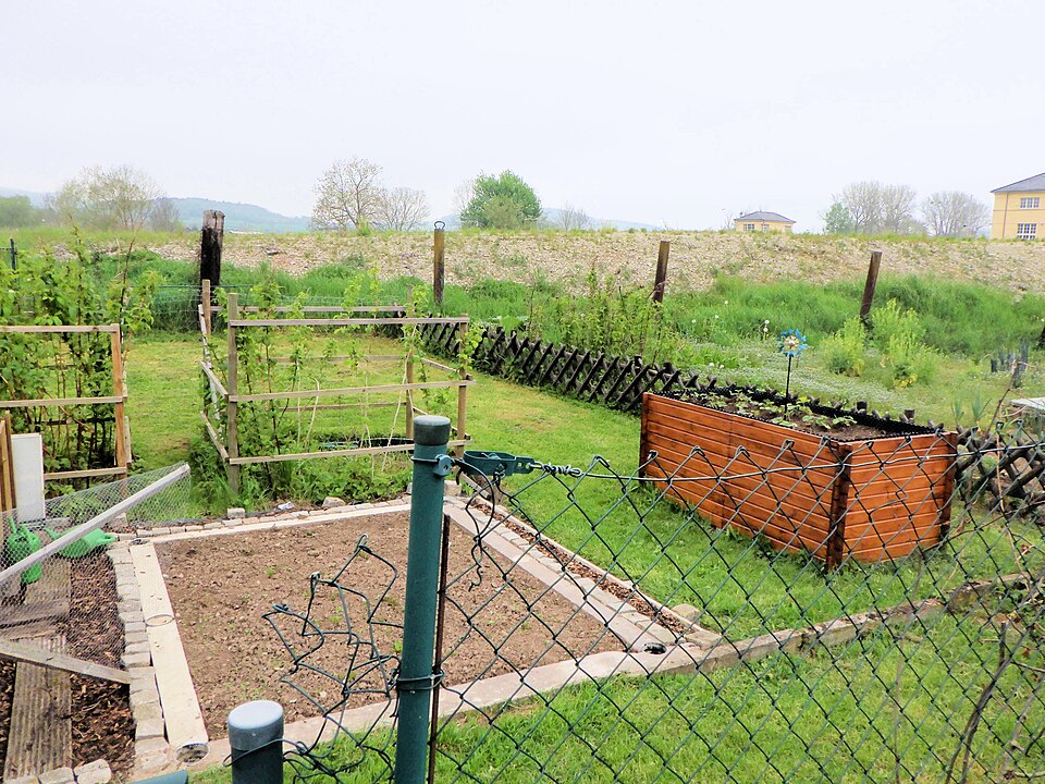 Privater Garten im Einsatzgebiet von GrünWerk Muldental